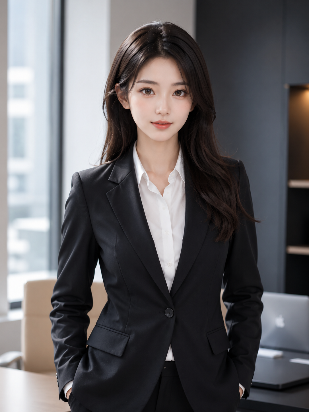 職業西裝 風格 AI 換裝預覽