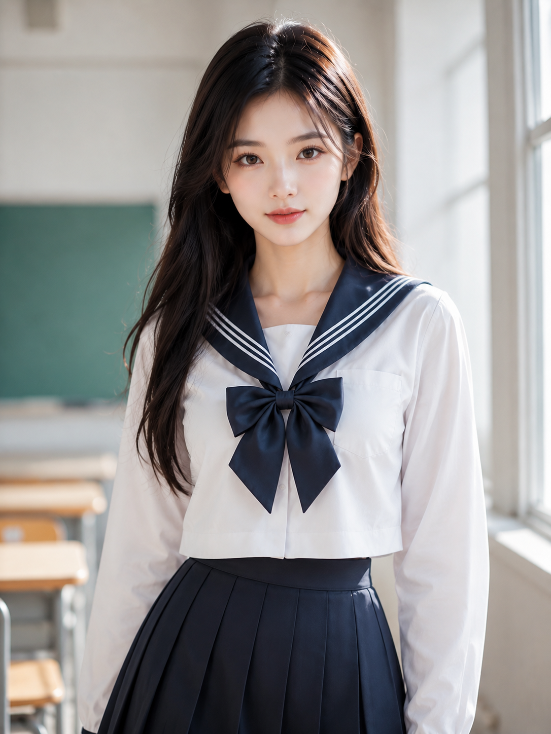 JK 制服 風格 AI 換裝預覽
