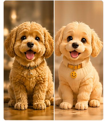 Michael Brown's AI pet style transformation case